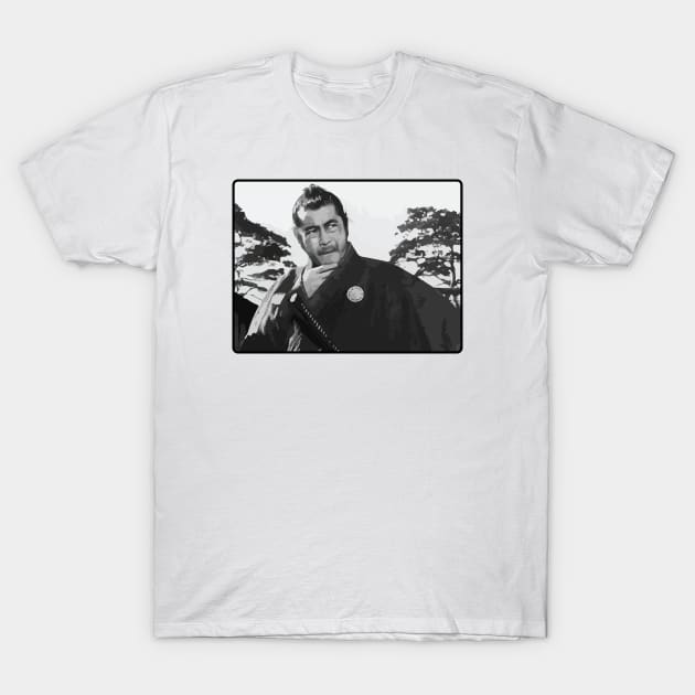 Sanjuro / Yojimbo- Toshiro Mifune T-Shirt by Persona2